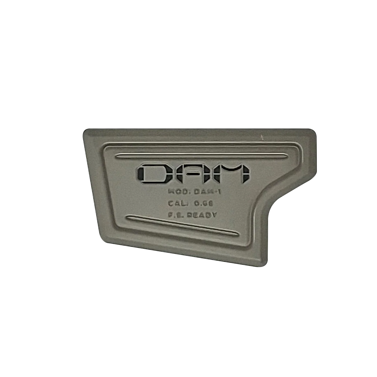 DAM Side Body Logo Plate - Dark Earth (Pair, Left & Right) - Image 2
